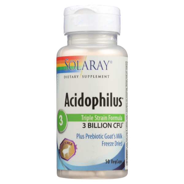 slide 1 of 1, Solaray Acidophilus, 50 ct