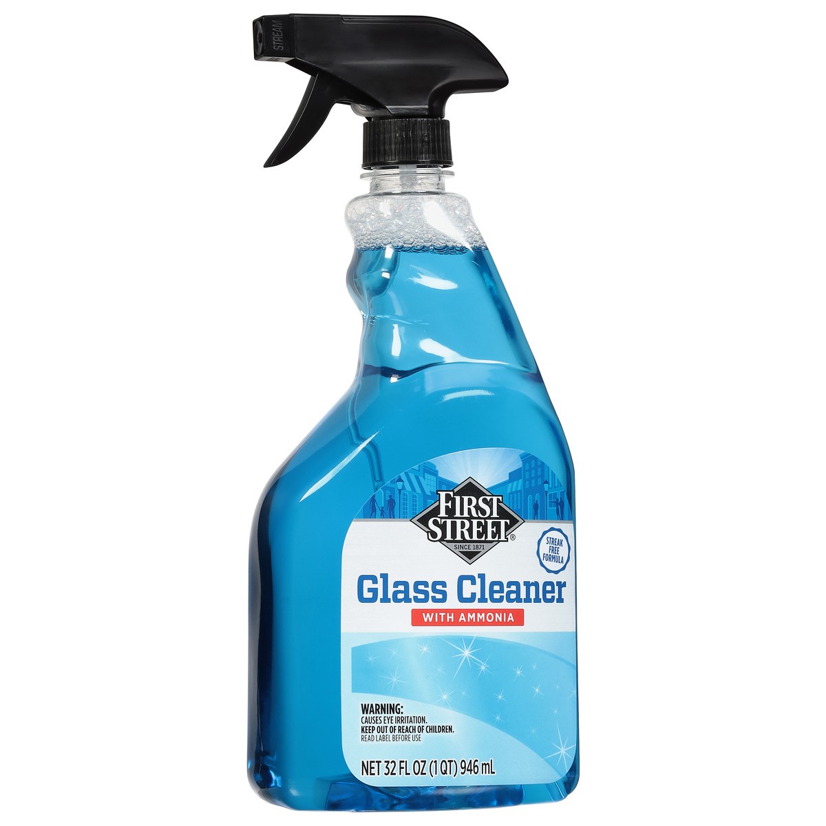 slide 11 of 12, First Street Glass Cleaner Spray, 32 oz