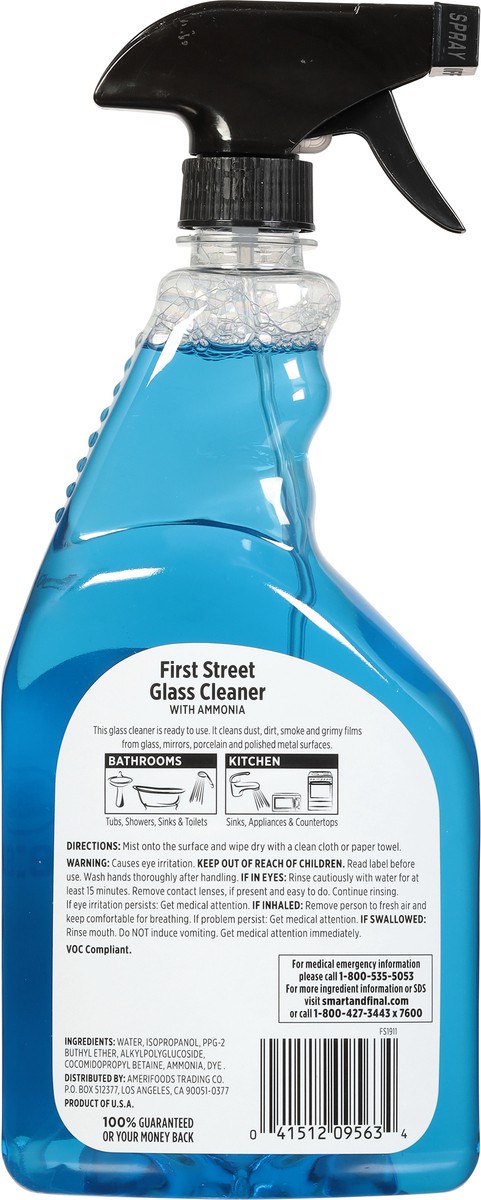 slide 4 of 12, First Street Glass Cleaner Spray, 32 oz