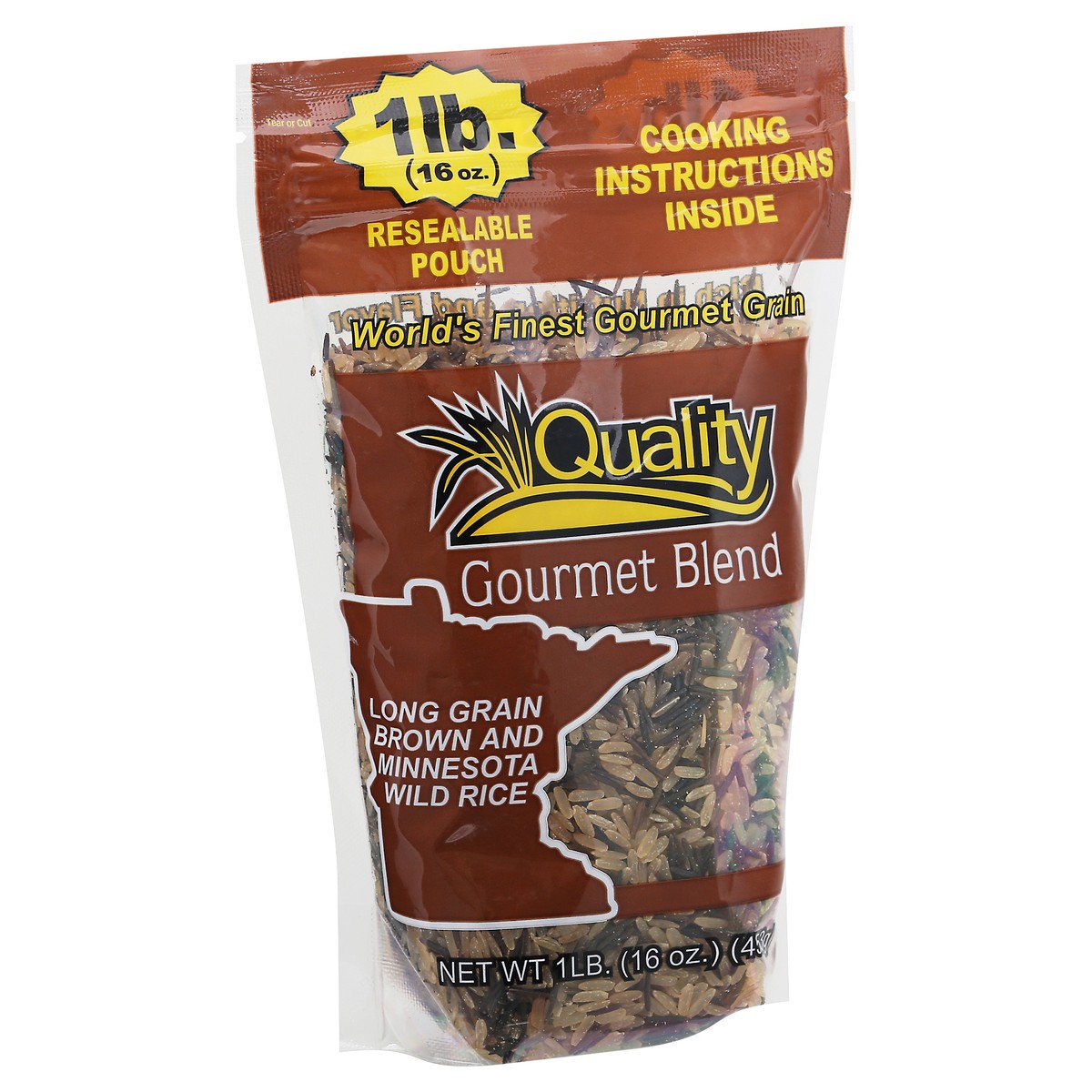 slide 4 of 11, Quality Gourmet Blend Rice, 1 lb