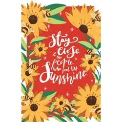 Tree-Free Greetings "Stay Close Sunshine" Notecards, 4 in x 6 in