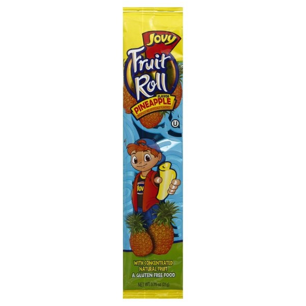 slide 1 of 1, Jovy Pineapple Fruit Roll, 