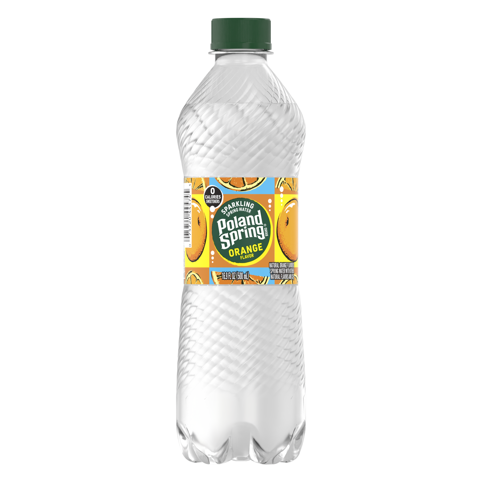 slide 1 of 9, Poland Spring Sparkling Water, Orange- 16.9 fl oz, 16.89 fl oz