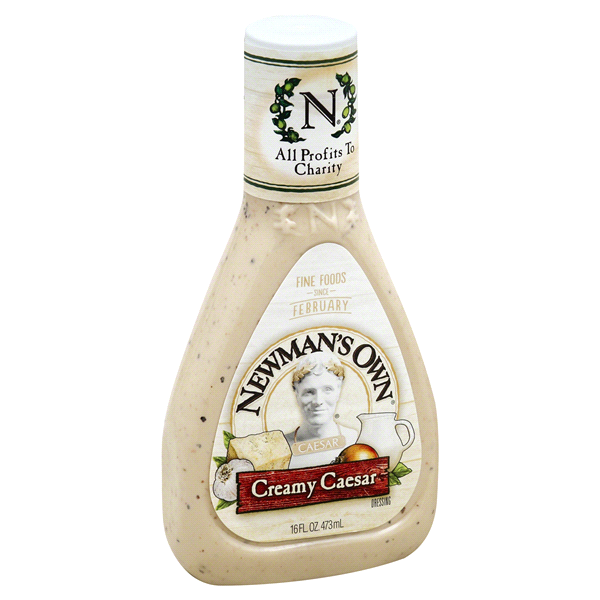 slide 1 of 1, Newman's Own Creamy Caesar Dressing, 1.5 oz