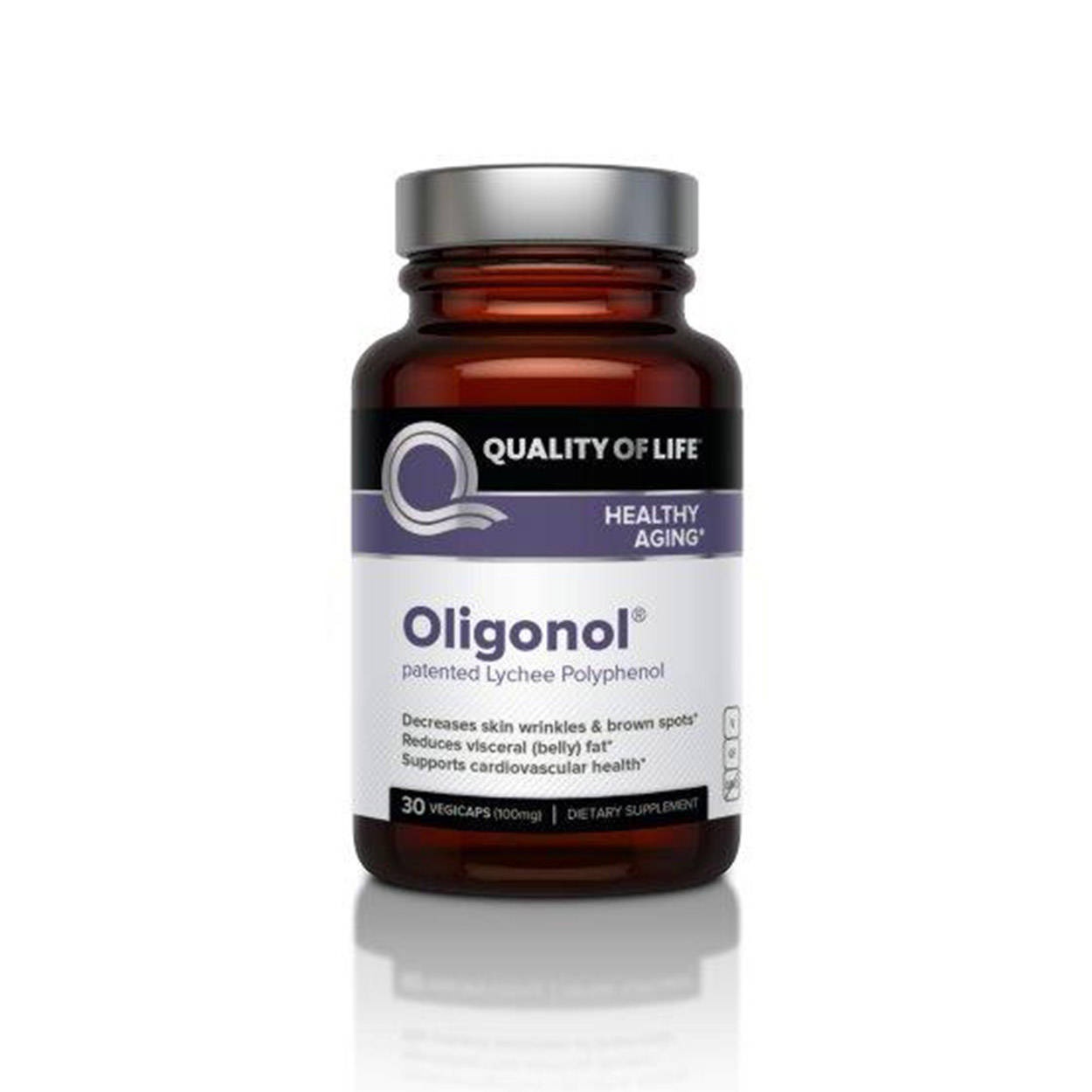 slide 1 of 1, Quality Of Life Oligonol (Polyphenol), 30 ct