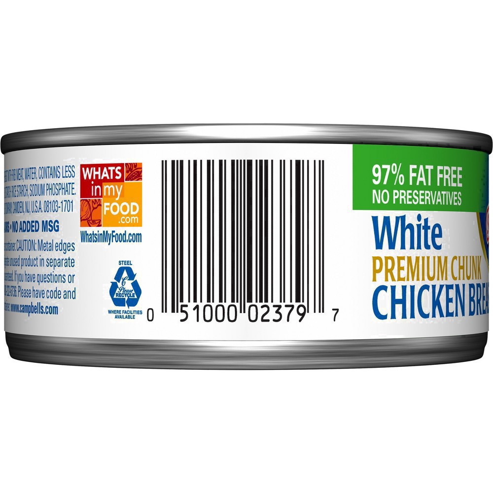 slide 83 of 85, Swanson White Premium Chunk Canned Chicken Breast in Water, 4.5 OZ Can, 4.5 oz