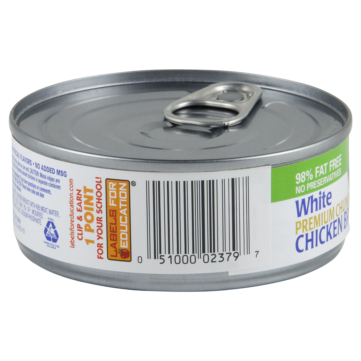 slide 29 of 85, Swanson White Premium Chunk Canned Chicken Breast in Water, 4.5 OZ Can, 4.5 oz