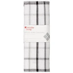 Everyday Living® Waffle Dish Cloths - Multi Gray