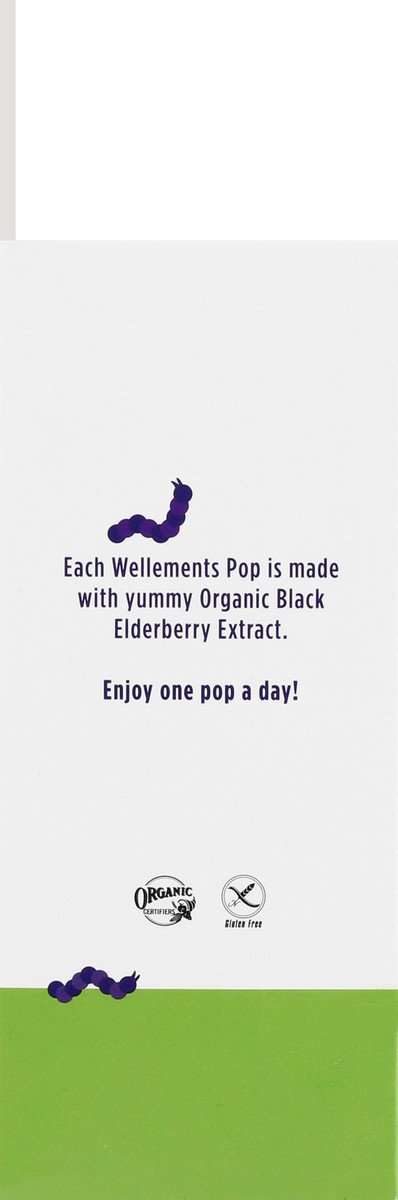 slide 3 of 10, Wellements Organic Elderberry Pops For Kids - 10 Count, 10 ct