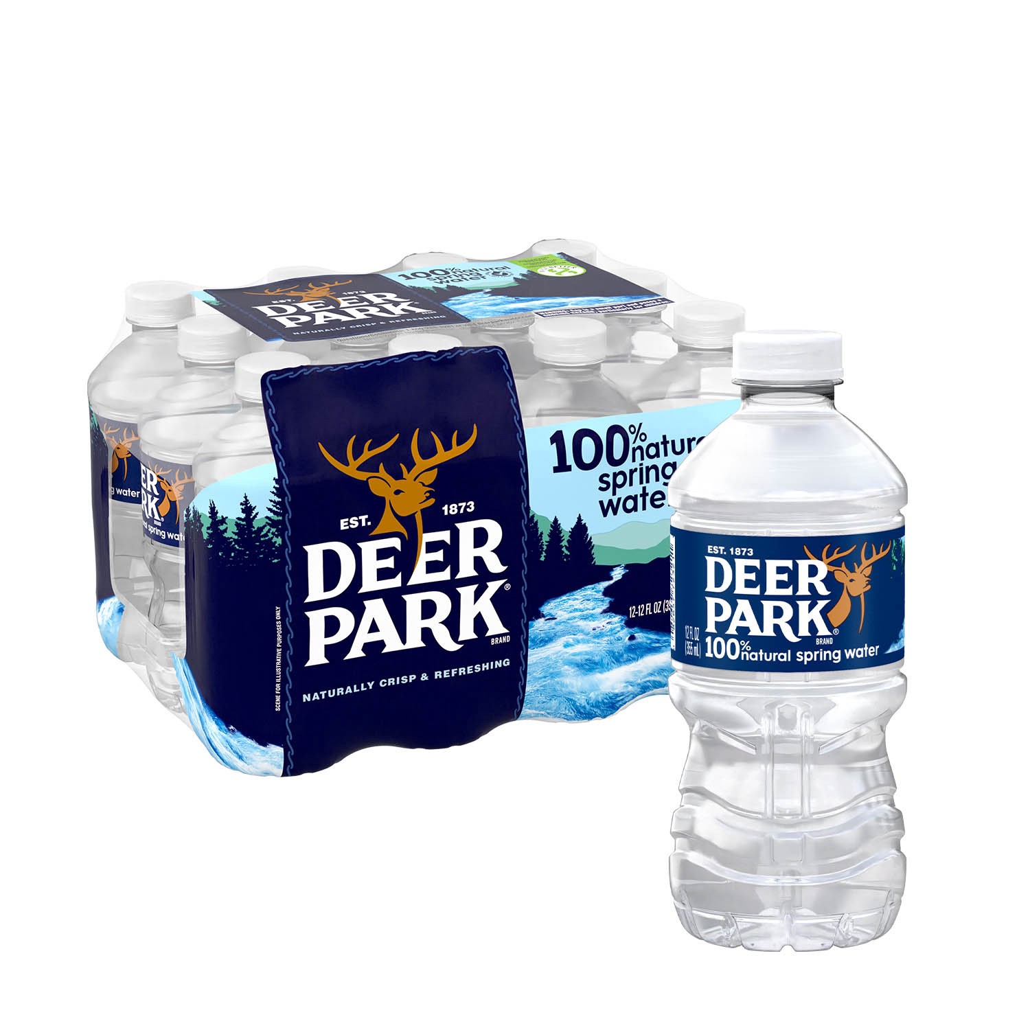 slide 4 of 5, Deer Park Water - 12 ct; 12 oz, 12 ct; 12 oz