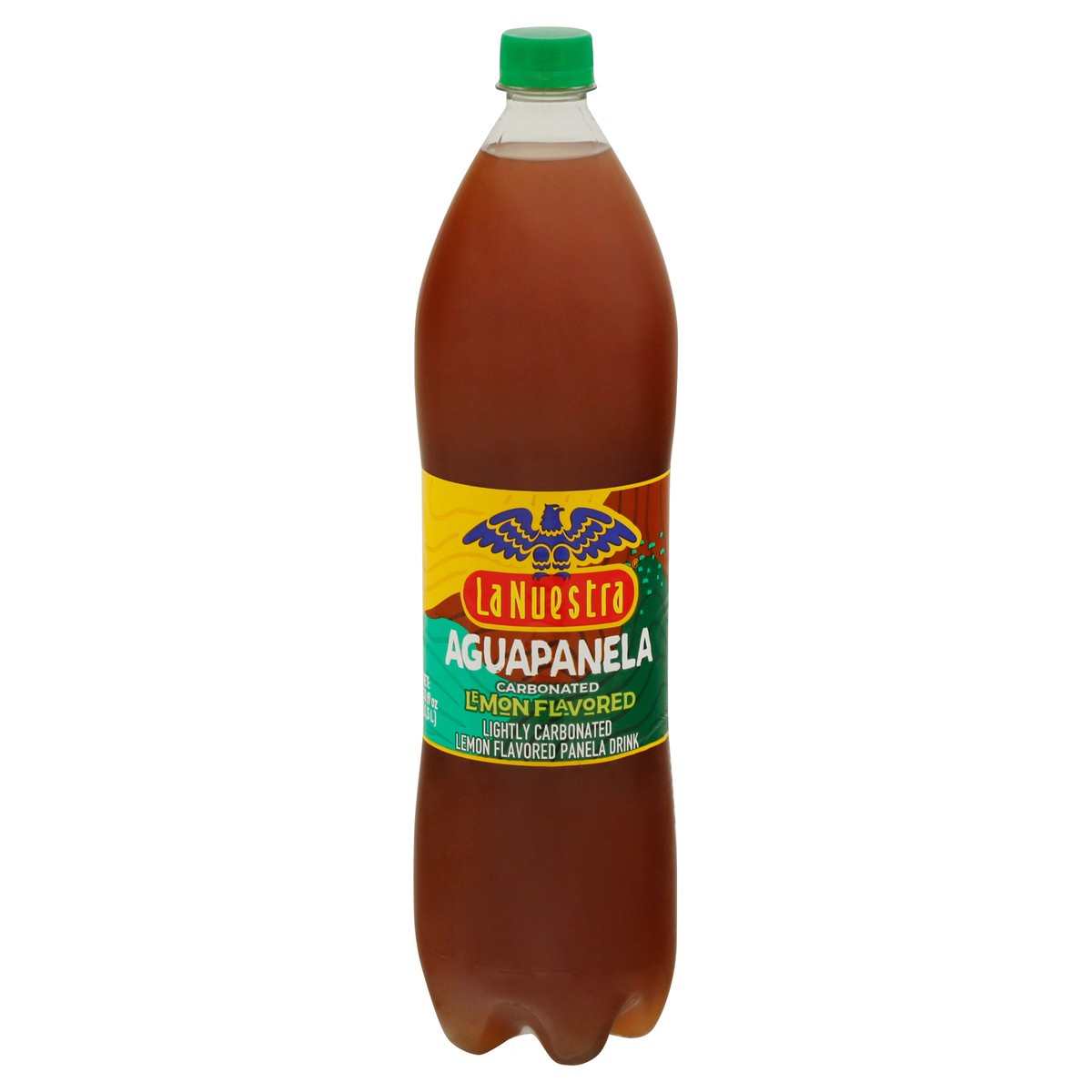 slide 1 of 1, La Nuestra Carbonated Lemon Flavored Aguapanela - 50 fl oz, 50 fl oz