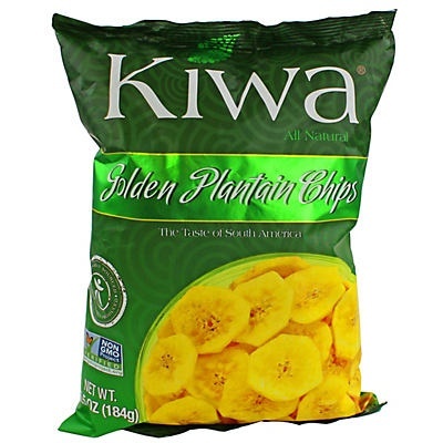 slide 1 of 1, Kiwa Golden Plantain Chips, 6.5 oz