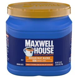 Maxwell House Breakfast Blend Mild Roast Ground Coffee- 25.6 oz