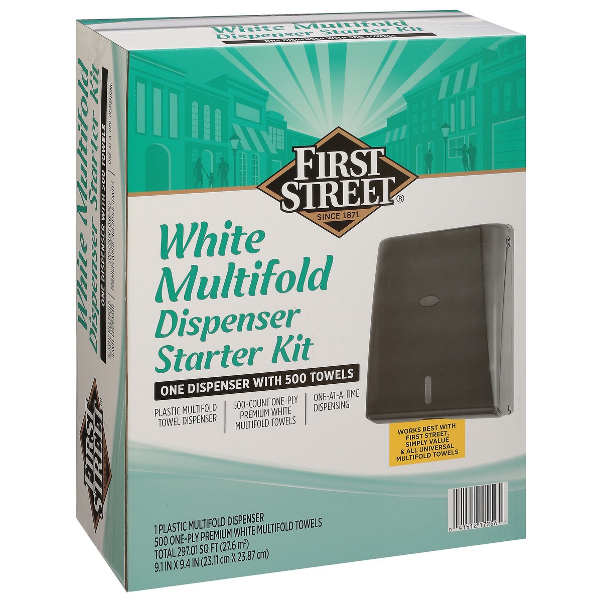 slide 5 of 14, First Street Multifold Towel Dispenser, 1 ct