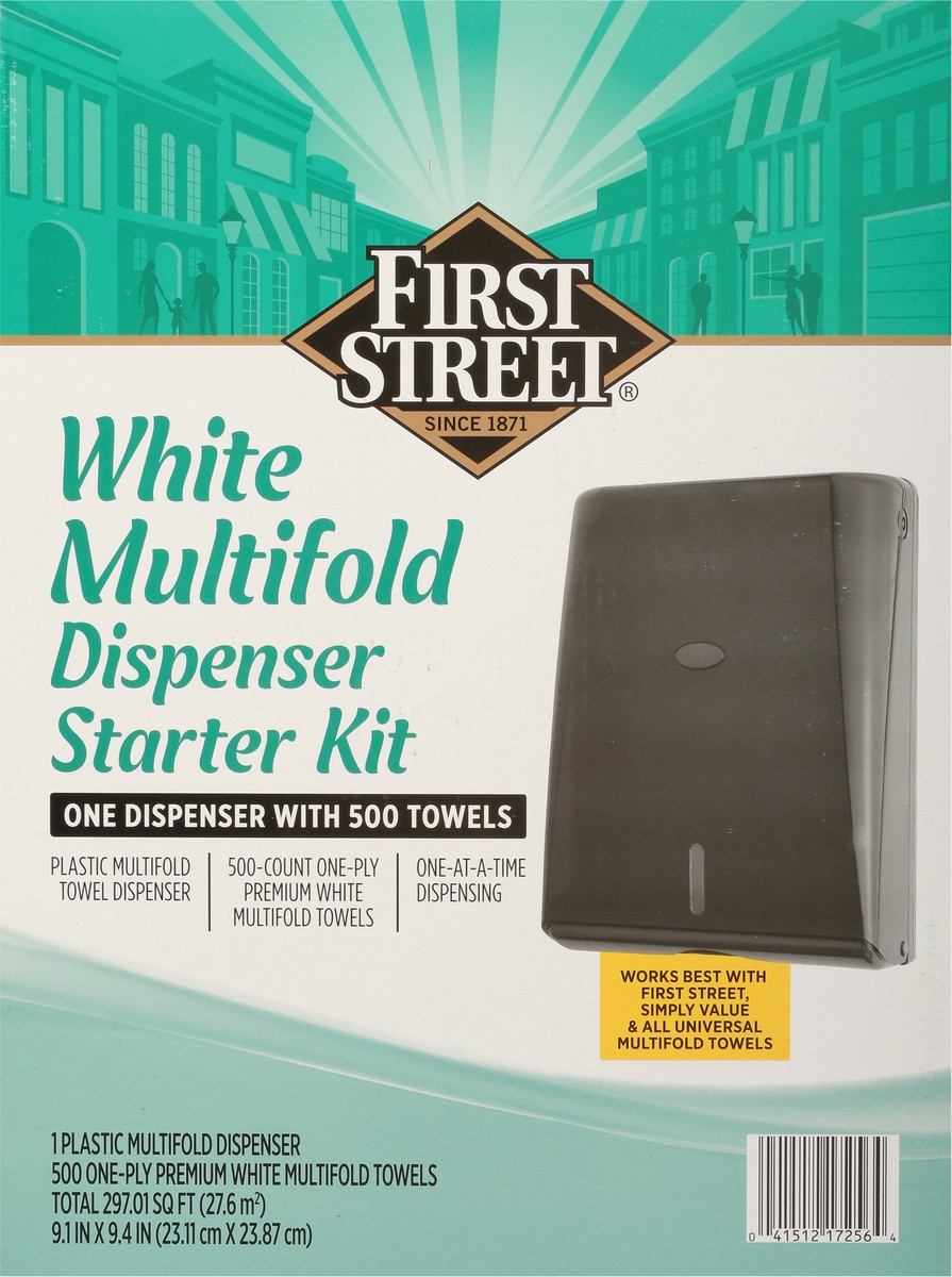 slide 8 of 14, First Street Multifold Towel Dispenser, 1 ct