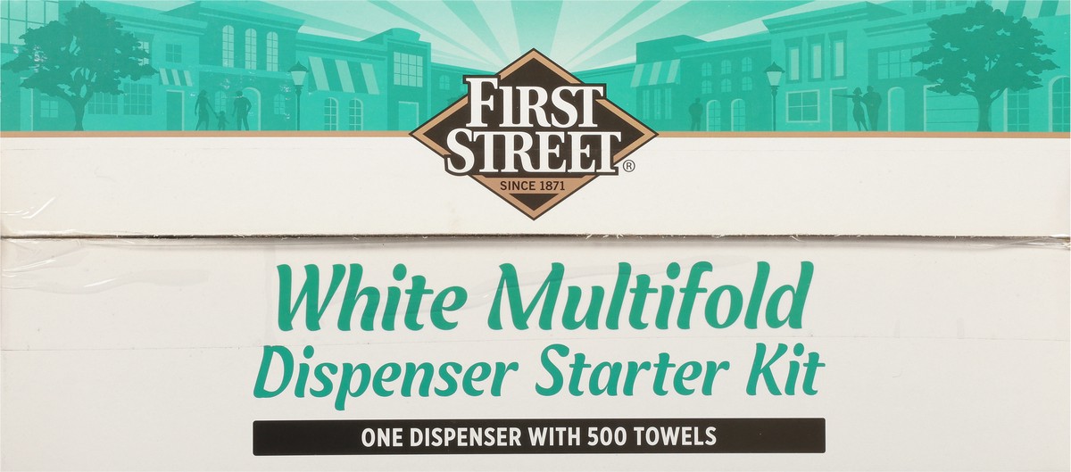 slide 11 of 14, First Street Multifold Towel Dispenser, 1 ct