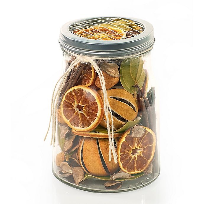 slide 1 of 2, Bee & Willow Home Citrus Potpourri Jar, 1 ct