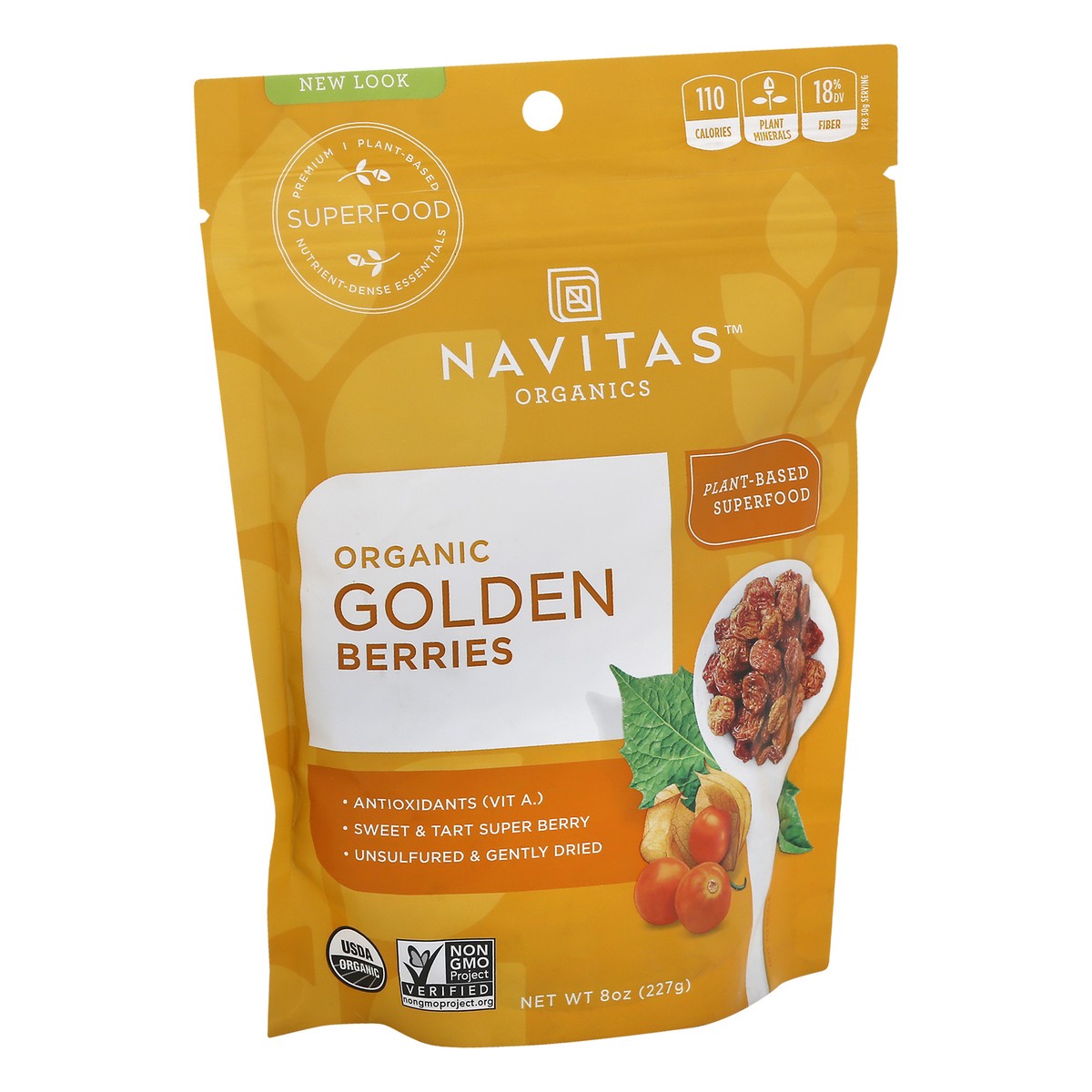 slide 3 of 13, Navitas Naturals Wine Ripened Goldenberries - 8 Oz, 8 oz