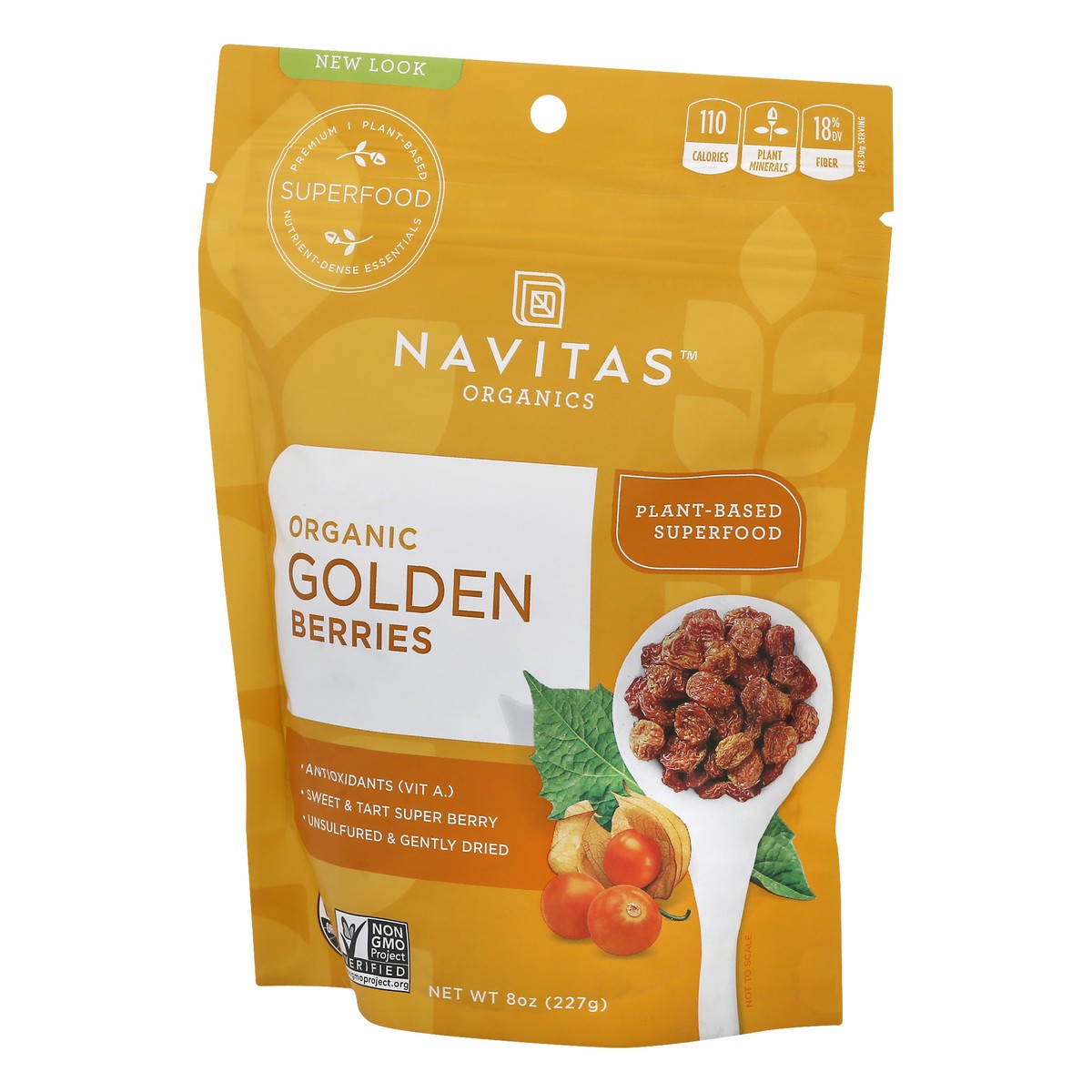 slide 4 of 13, Navitas Naturals Wine Ripened Goldenberries - 8 Oz, 8 oz