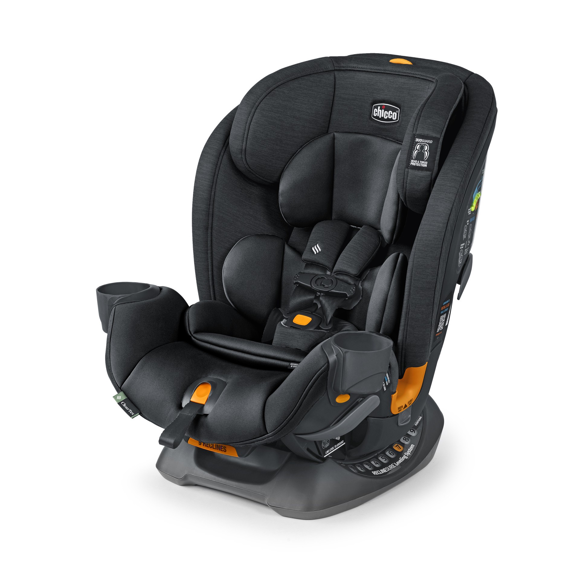 Chicco OneFit ClearTex All-In-One Car Seat - Obsidian | Shipt