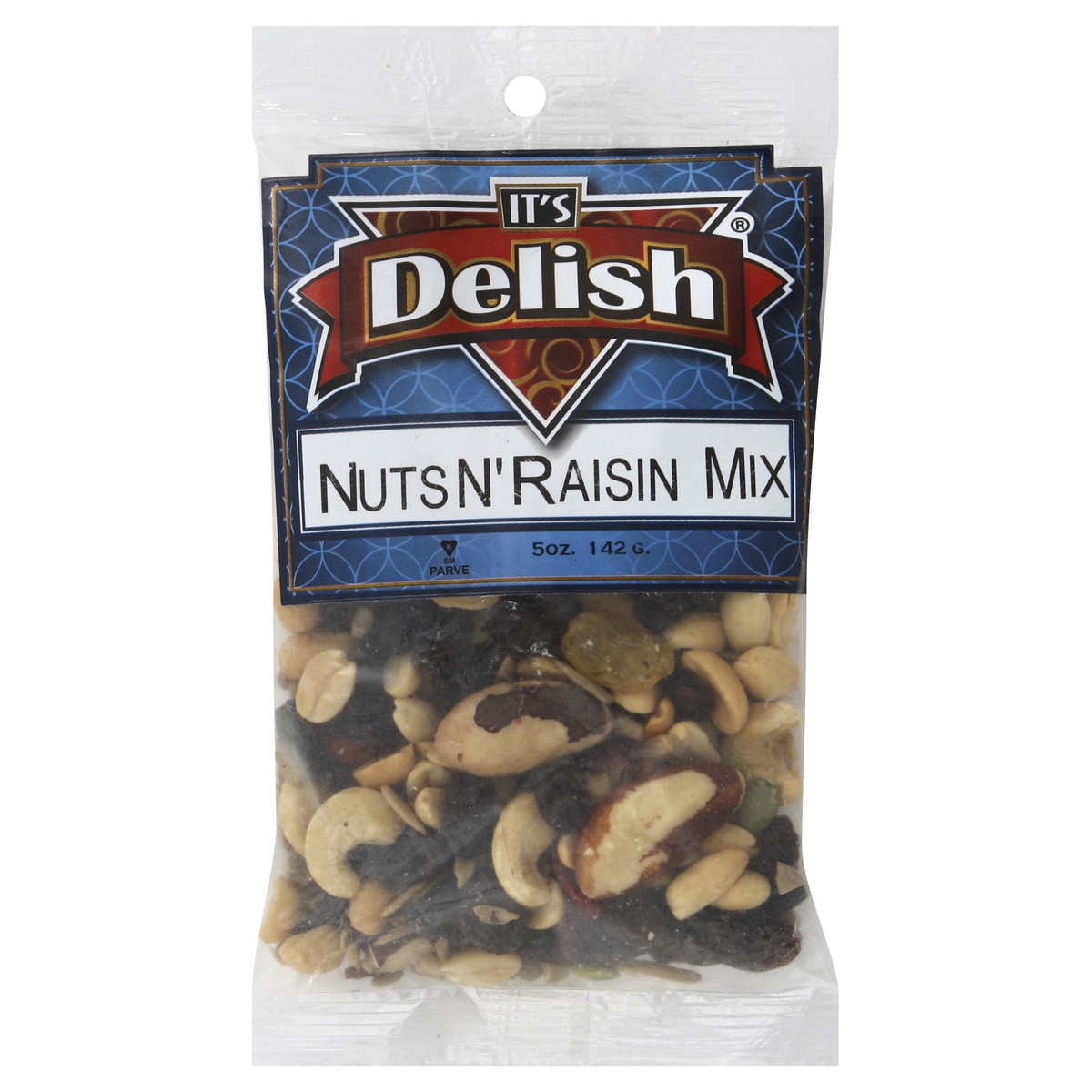 slide 3 of 4, It's Delish Nuts N' Raisin Mix 5 oz, 5 oz