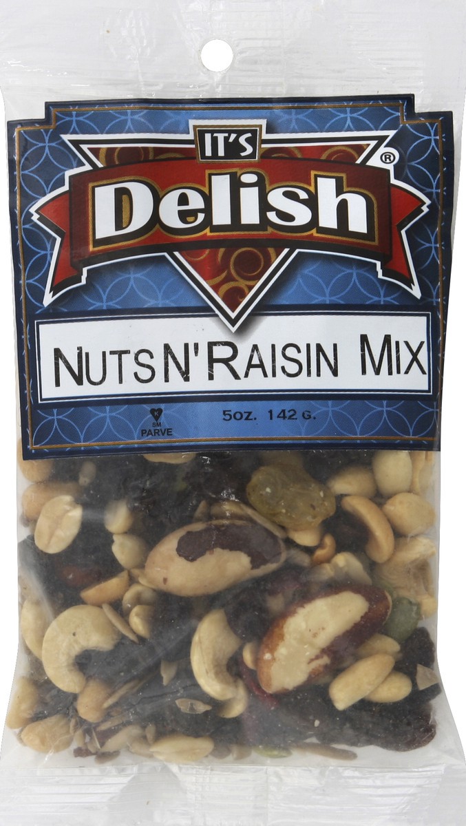 slide 1 of 4, It's Delish Nuts N' Raisin Mix 5 oz, 5 oz