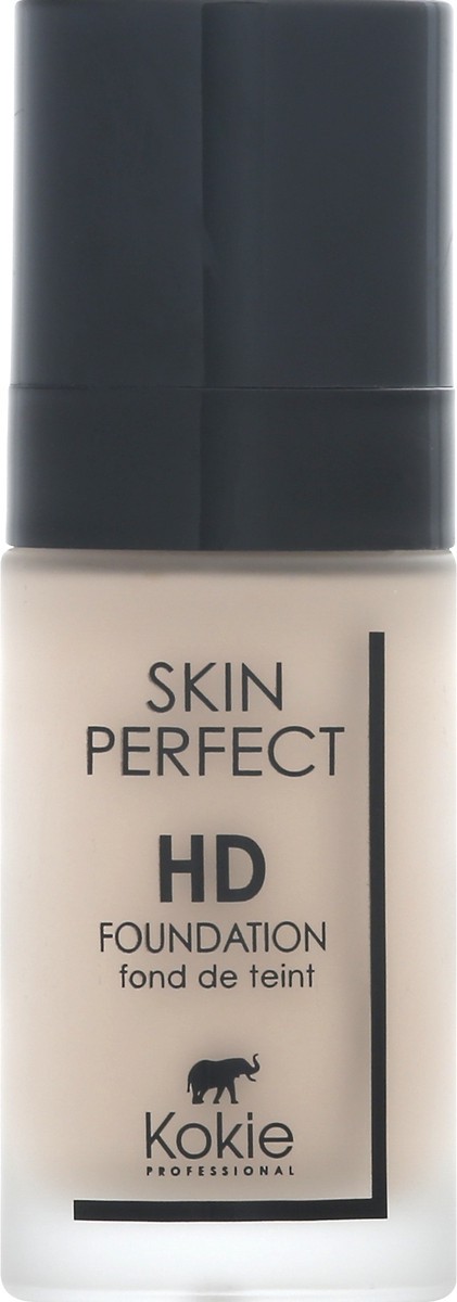 slide 4 of 12, Kokie Skin Perfect Shade: 10C HD Foundation 30 ml, 30 ml