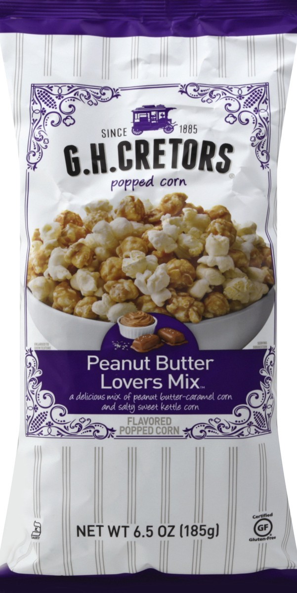 slide 7 of 8, GH Cretors Peanut Butter Lovers Mix Popped Corn, 6.5 oz