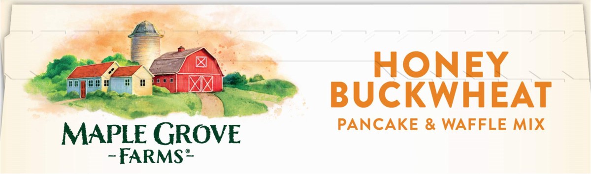 slide 9 of 9, Maple Grove Farms Honey Buckwheat Pancake & Waffle Mix 24 oz, 24 oz