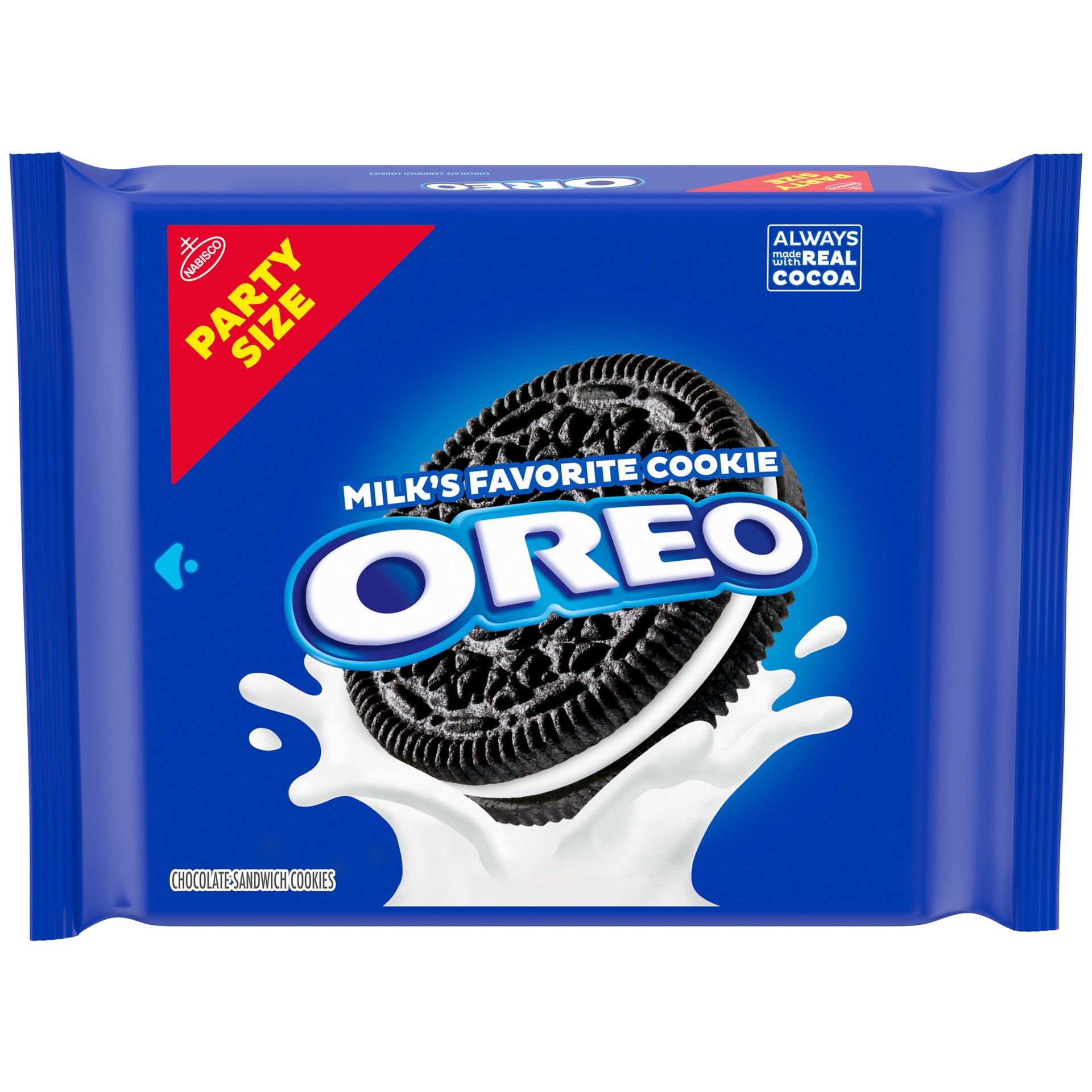 slide 1 of 16, OREO Chocolate Sandwich Cookies, Party Size, 24.16 oz, 24.16 oz