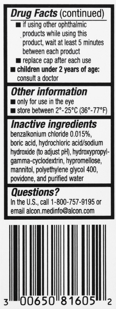 slide 8 of 9, PATADAY Once Daily Relief Extra Strength Relief, 0.08 fl oz