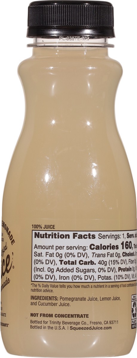 slide 2 of 14, Squeezed Juice Classic Lemonade with Lemon + Pomegranate 11 fl oz, 11 fl oz