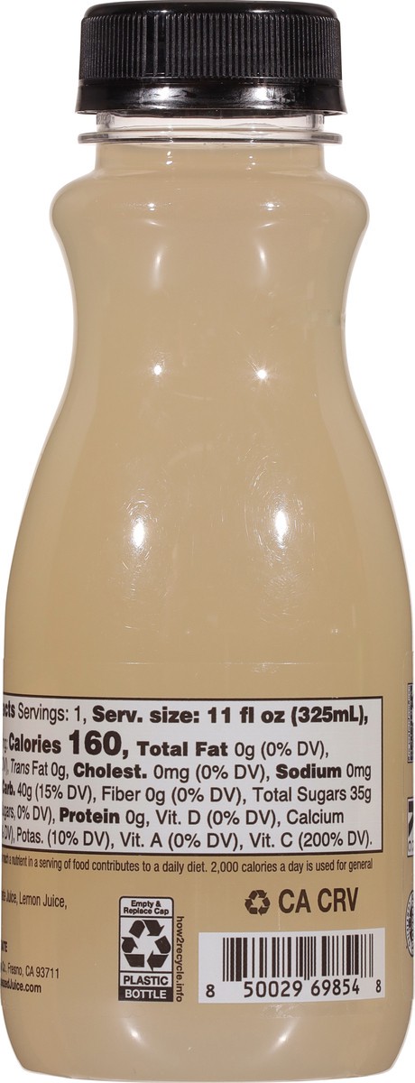 slide 4 of 14, Squeezed Juice Classic Lemonade with Lemon + Pomegranate 11 fl oz, 11 fl oz