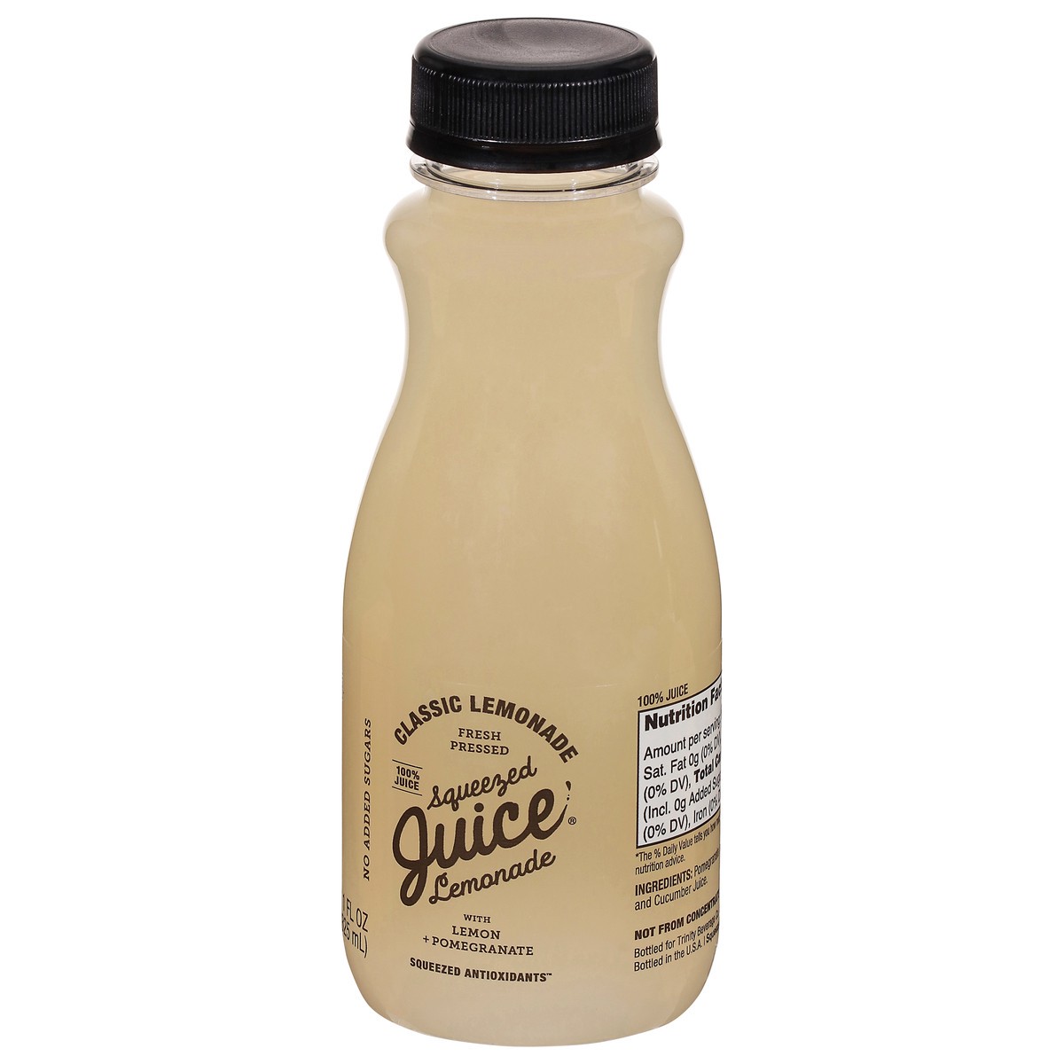 slide 5 of 14, Squeezed Juice Classic Lemonade with Lemon + Pomegranate 11 fl oz, 11 fl oz