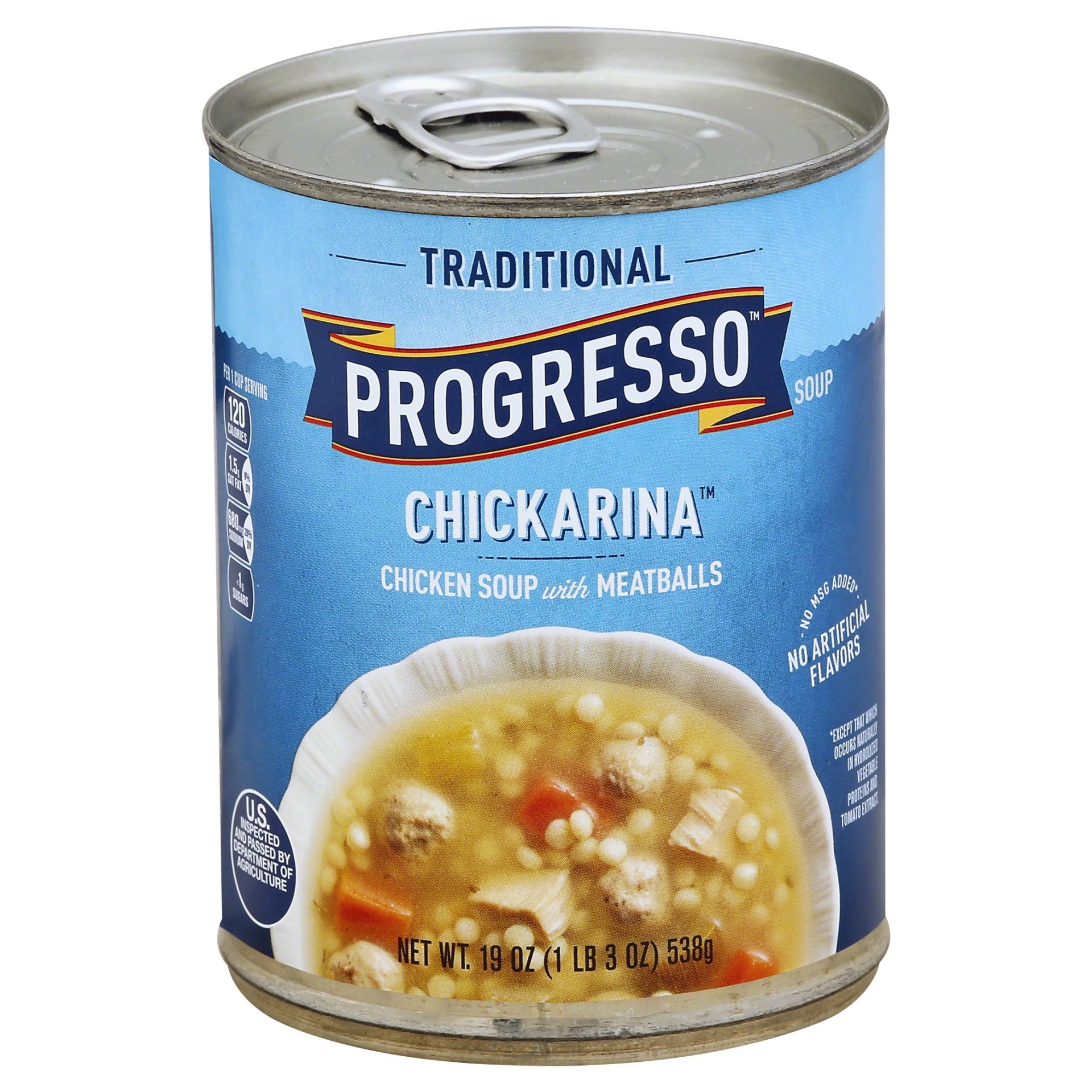 Progresso Traditional Chickarina Chicken Soup With Meatballs 19 oz | Shipt