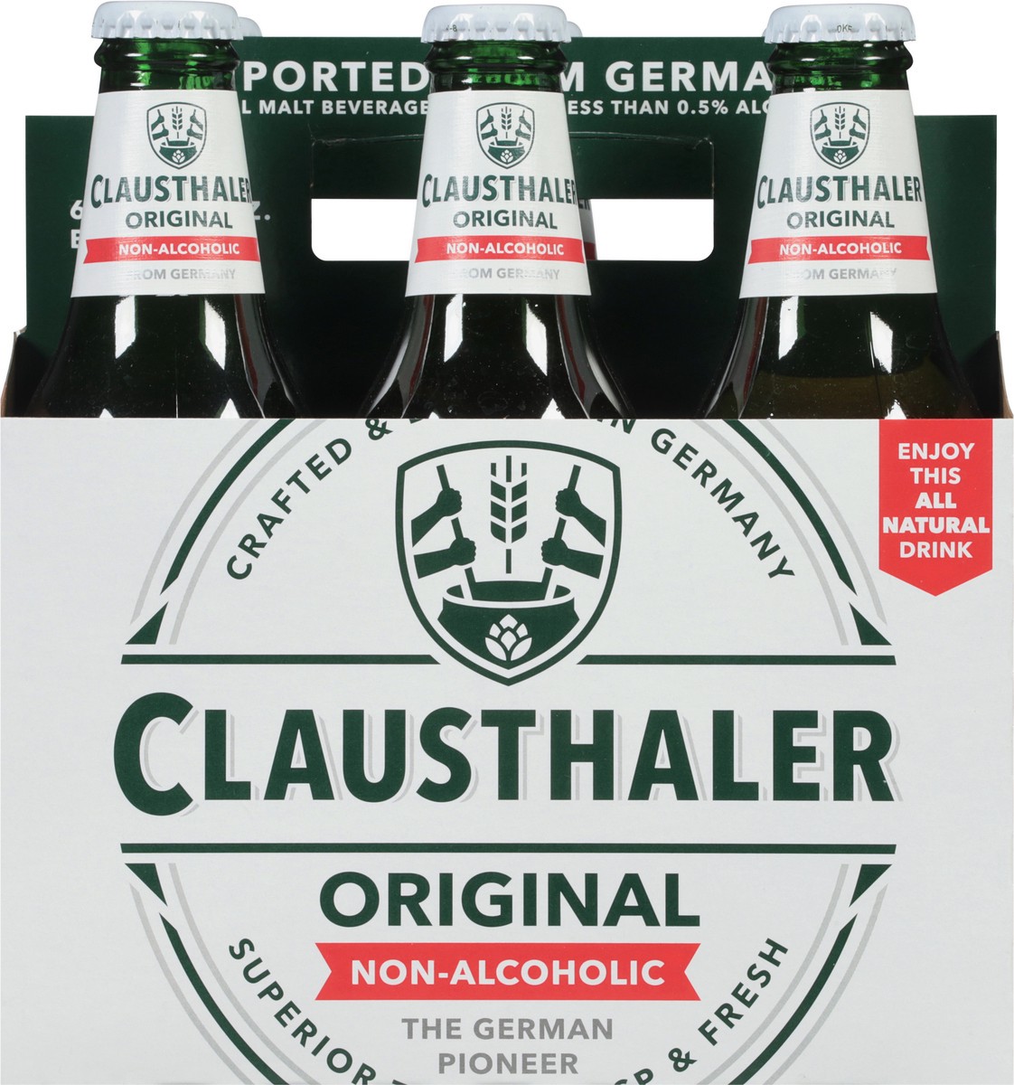 slide 7 of 11, Clausthaler Non-Alcoholic Original Beer 1 ea, 6 ct; 11.2 oz