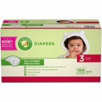 slide 1 of 1, Comforts Value Box Diapers Size 3, 104 ct