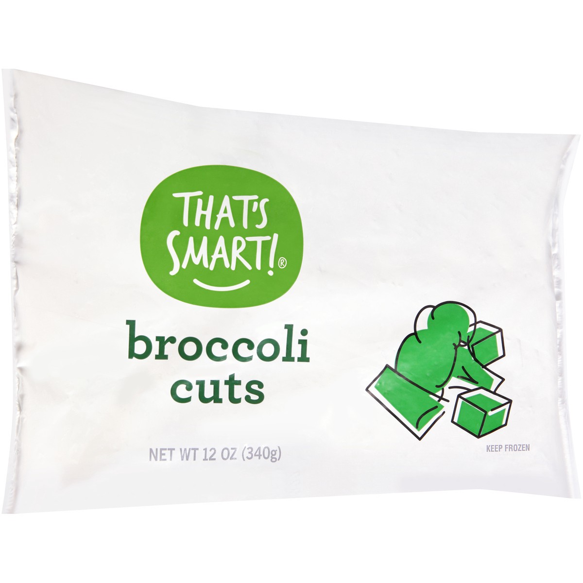 slide 5 of 9, That's Smart! Broccoli Cuts, 12 oz