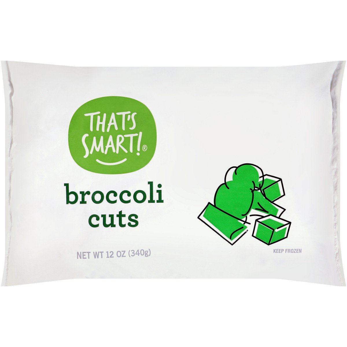 slide 6 of 9, That's Smart! Broccoli Cuts, 12 oz