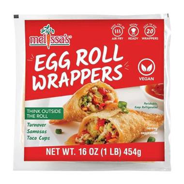 slide 1 of 1, Melissa's Eggroll Wrappers, 16 oz