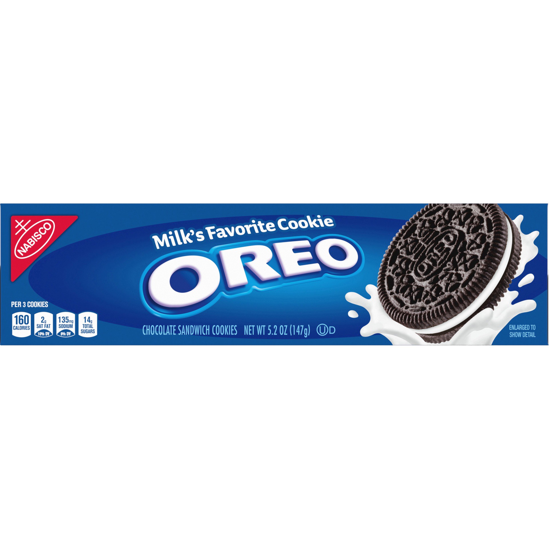 slide 4 of 9, Oreo Chocolate Sandwich Cookies, 5.2 oz