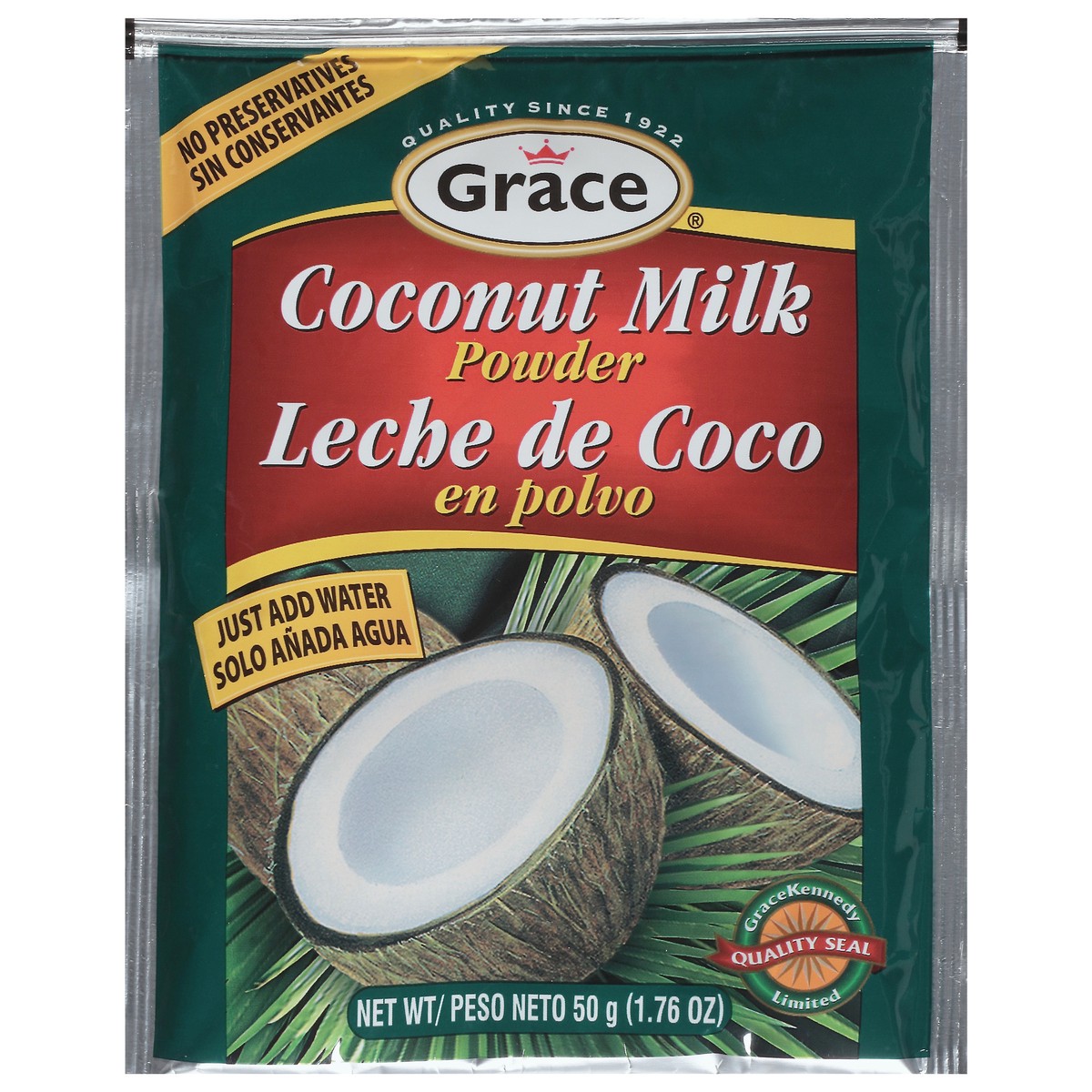 slide 1 of 9, Grace Coconut Milk Powder 1.76 oz, 1.76 oz