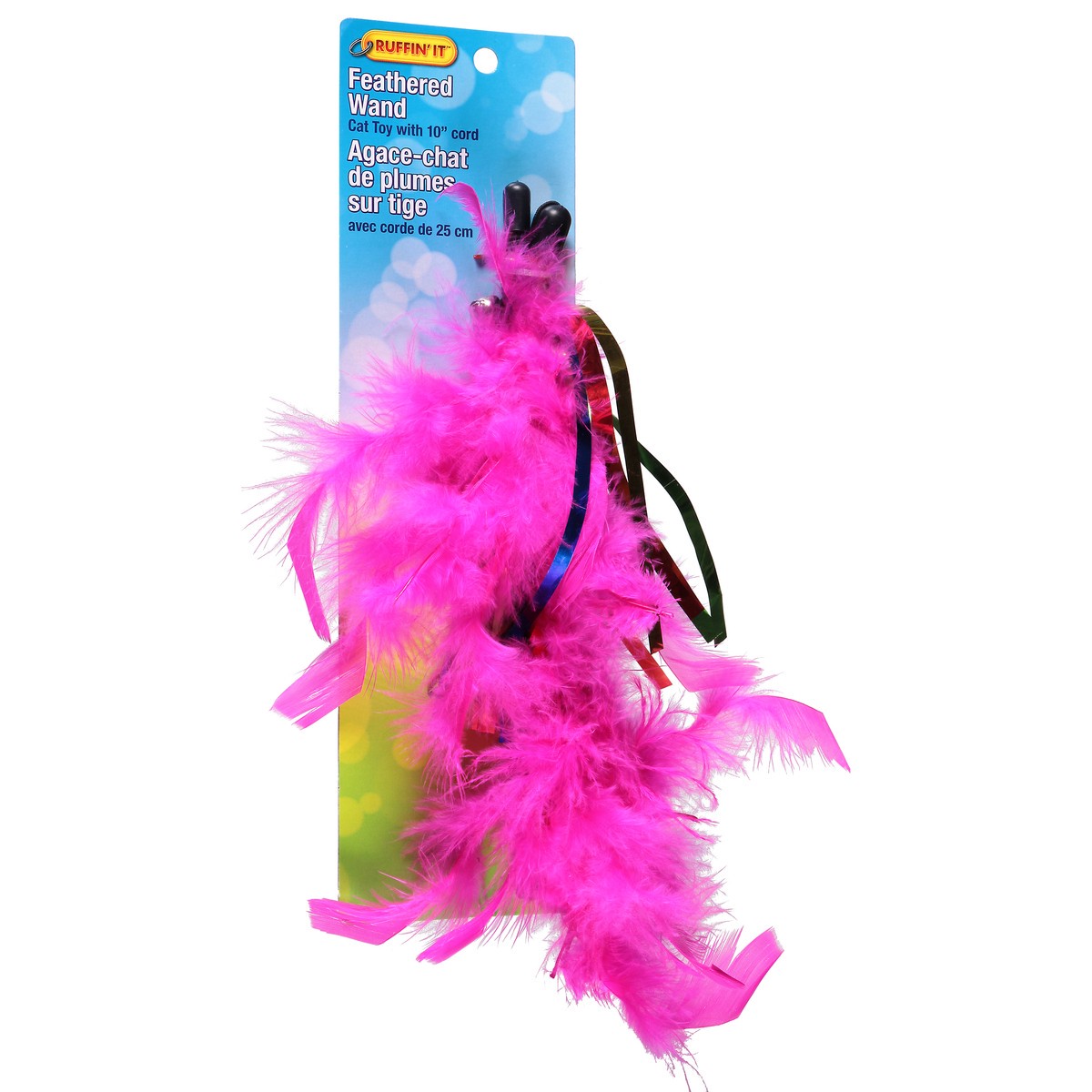 slide 2 of 12, Ruffin' It Feather Wand Cat Toy, 1 ct