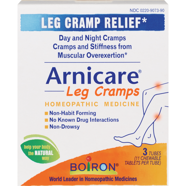 slide 1 of 1, Boiron Arnicare Leg Cramps Homeopathic Medicine Tablets, 33 ct