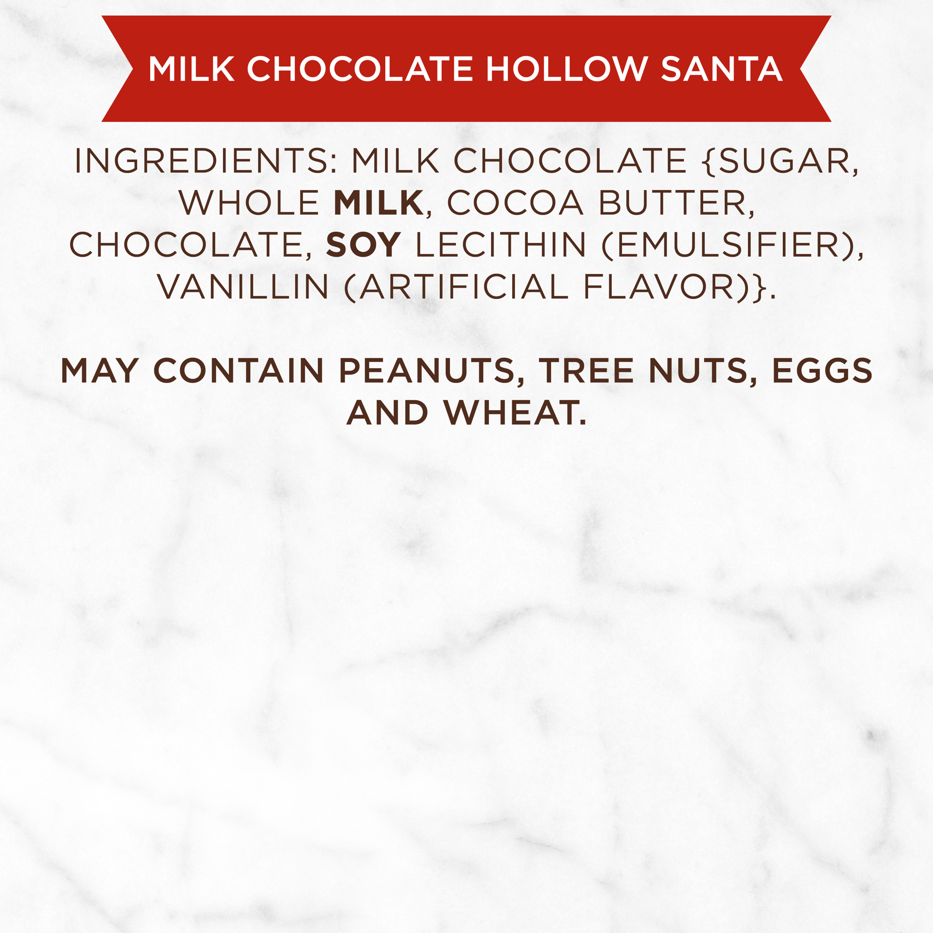 slide 2 of 3, RUSSELL STOVER Christmas Milk Chocolate Hollow Foil Santa, 1.75 oz., 1.75 oz