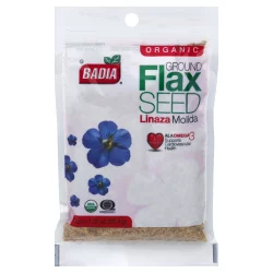 Badia Organic Flax Seeds Ground - 1.25 Oz