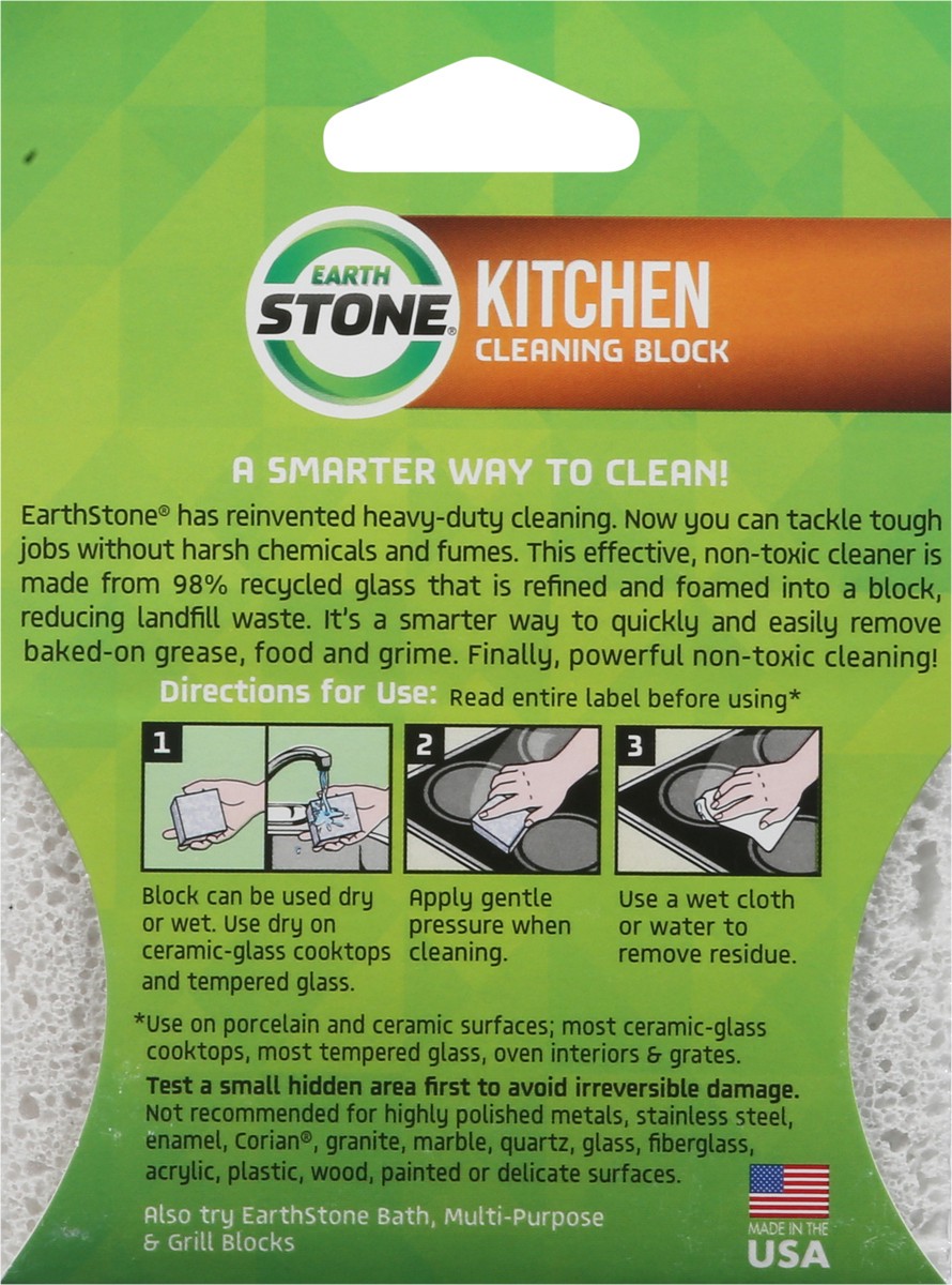 slide 5 of 9, Earth Stone Kitchen Cleaning Block 1 ea, 1 ct