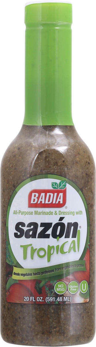 slide 5 of 9, Badia Sazon Tropical Marinade & Dressing, 20 oz