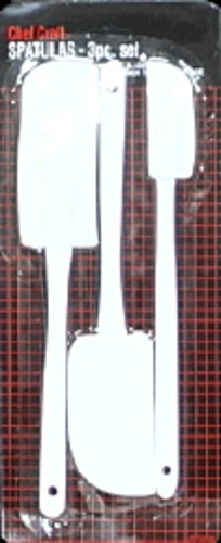 slide 1 of 1, Chef Craft Spatula Set, 3 ct