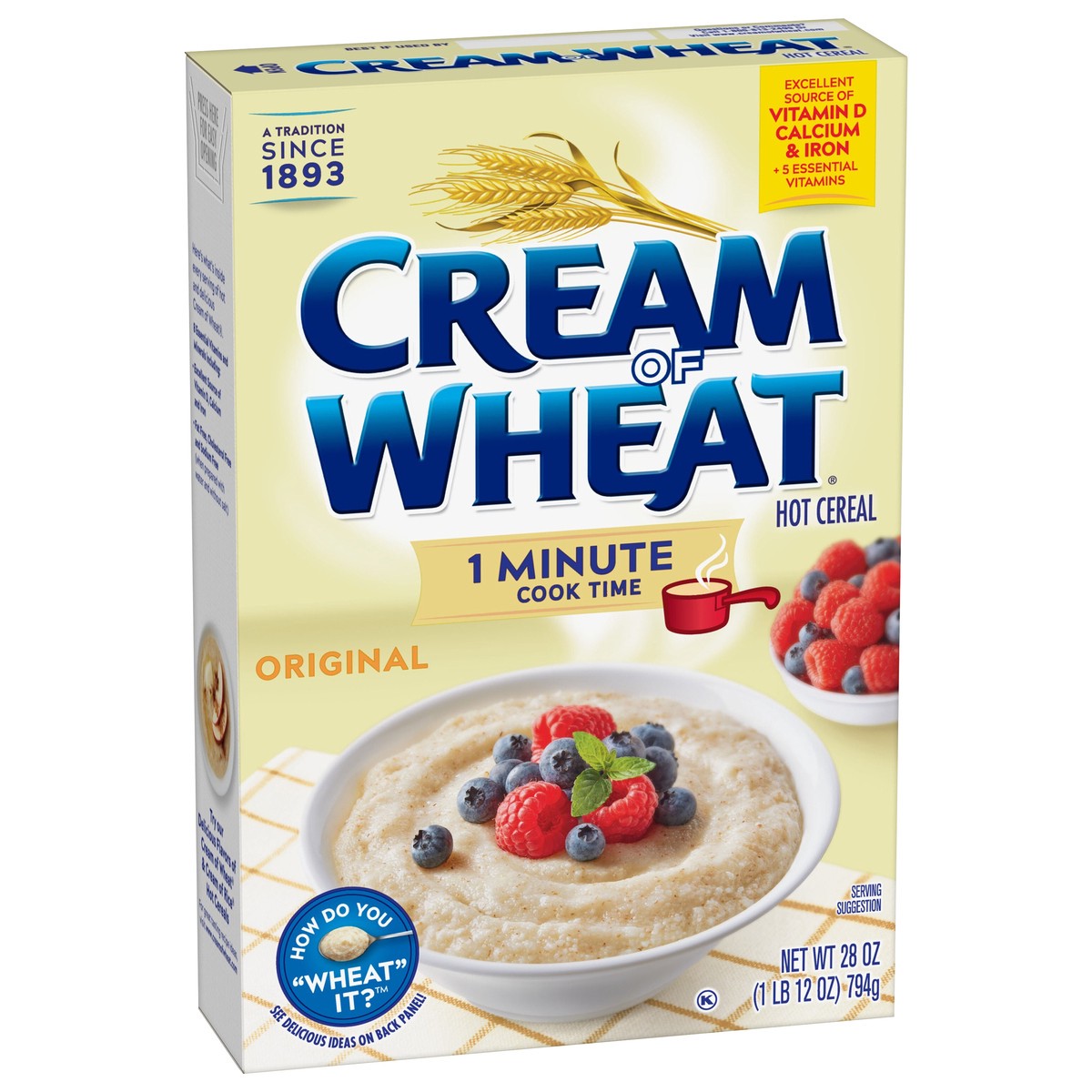 slide 2 of 9, Cream of Wheat Hot Cereal, 28 oz